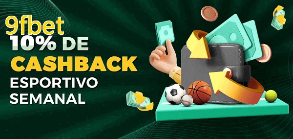 10% de bônus de cashback na 9fbet